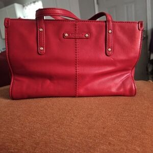 Vintage Kate Spade Bold Red Satchel